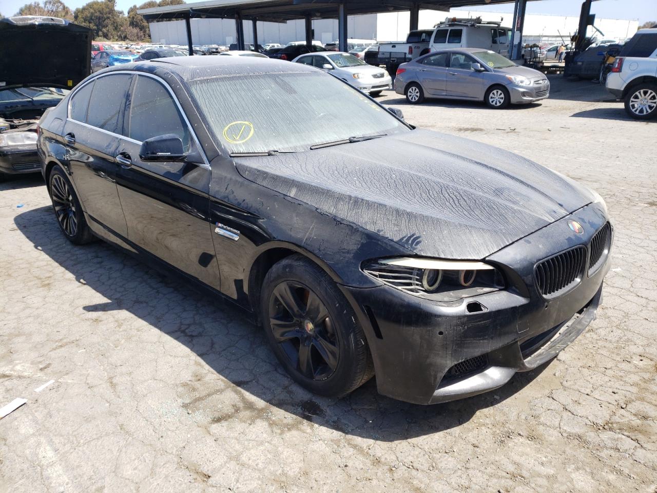 BMW 528 I 2011 with VIN WBAFR1C57BC751169 - Photo from auction