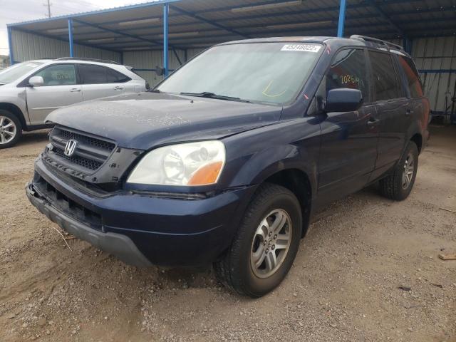 Photo 2 from auction – 2004 HONDA PILOT EX with VIN 2HKYF18434H520958