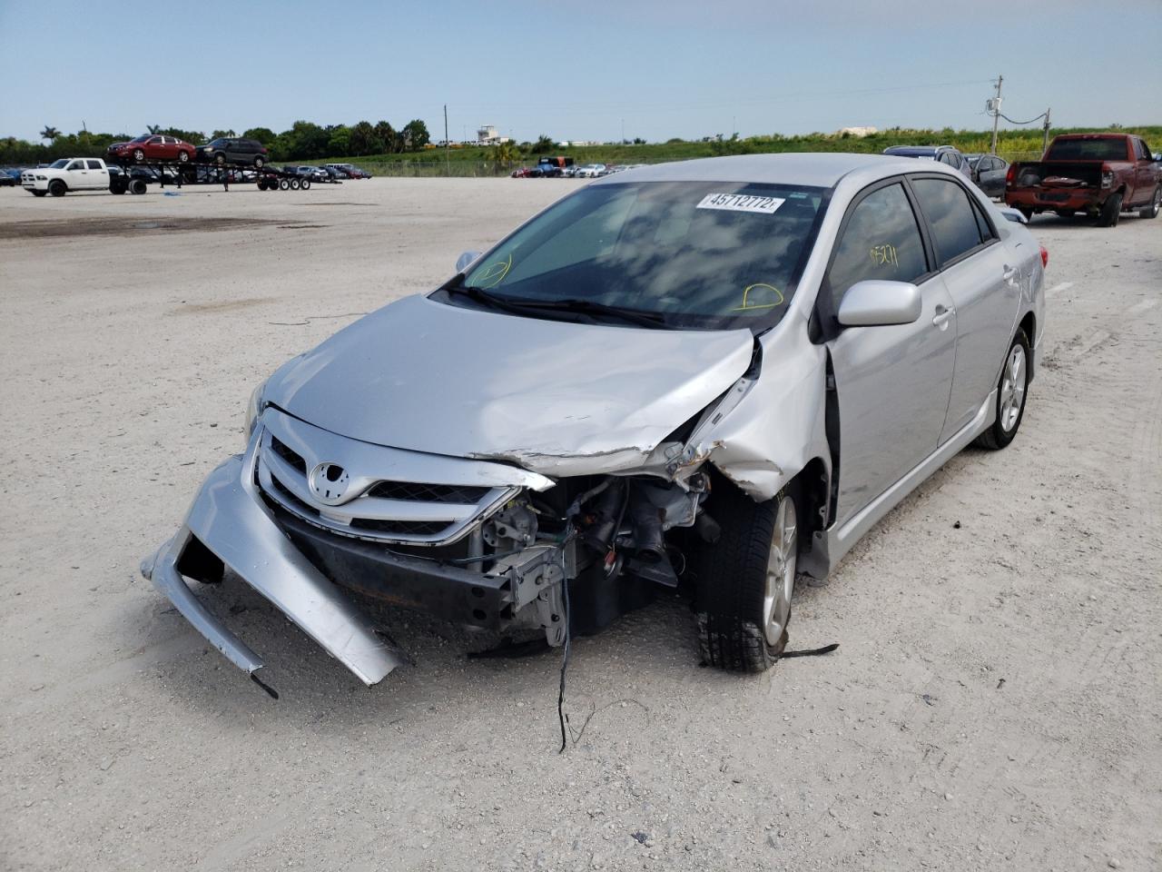 Photo 2 from auction – 2011 TOYOTA COROLLA LE with VIN 2T1BU4EE0BC639058
