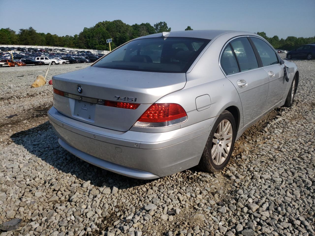 Photo 4 from auction – 2003 BMW 745 I with VIN WBAGL63423DP64563