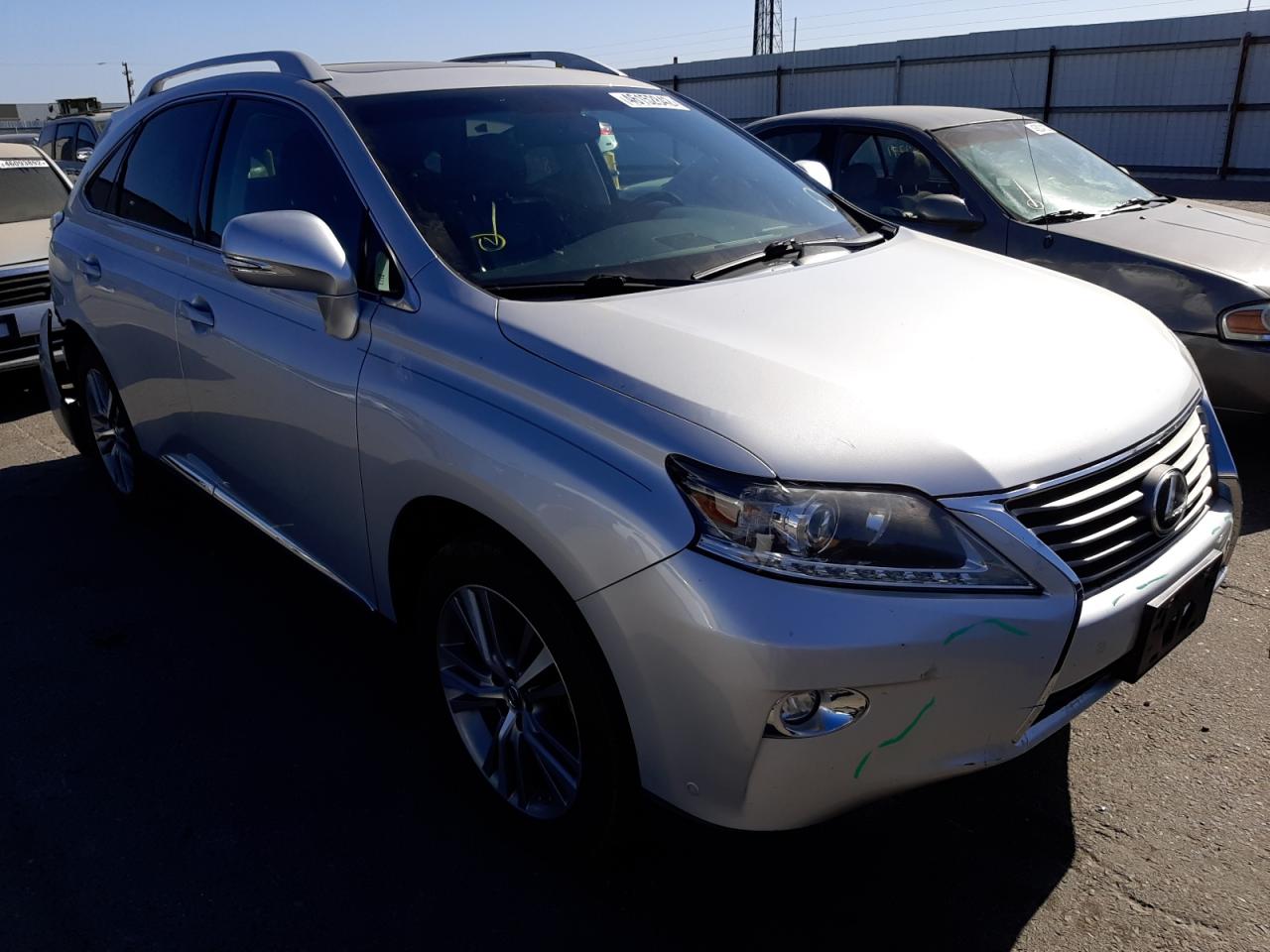LEXUS RX 350 2015 with VIN 2T2ZK1BA0FC152349 - Photo from auction