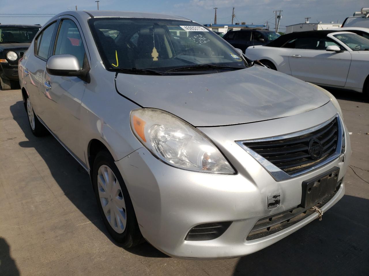 NISSAN VERSA S 2014 with VIN 3N1CN7AP0EK449782 - Photo from auction