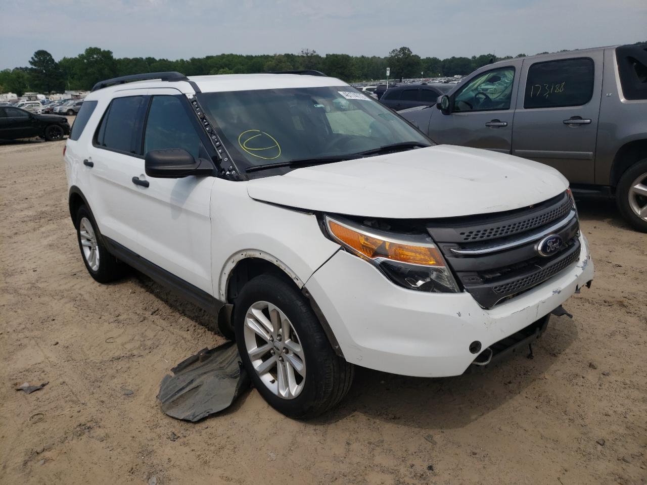 FORD EXPLORER 2015 with VIN 1FM5K7B87FGA38655 - Photo from auction