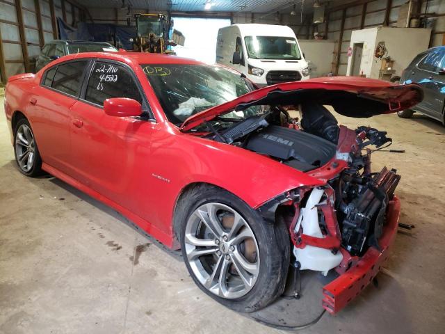 DODGE CHARGER R/ 2021 with VIN 2C3CDXCT3MH519842 - Photo from auction