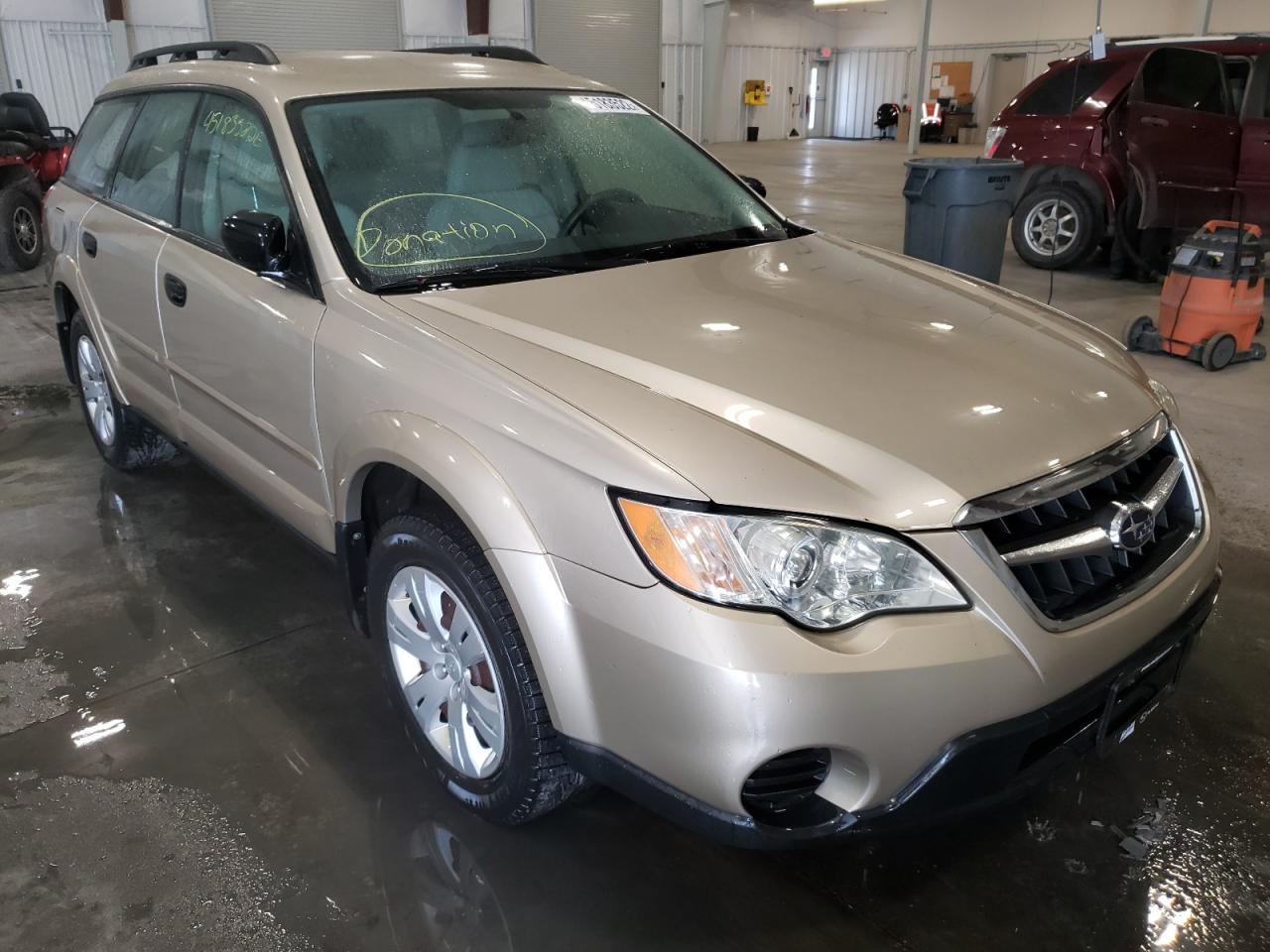 SUBARU OUTBACK 2008 with VIN 4S4BP60C386362815 - Photo from auction