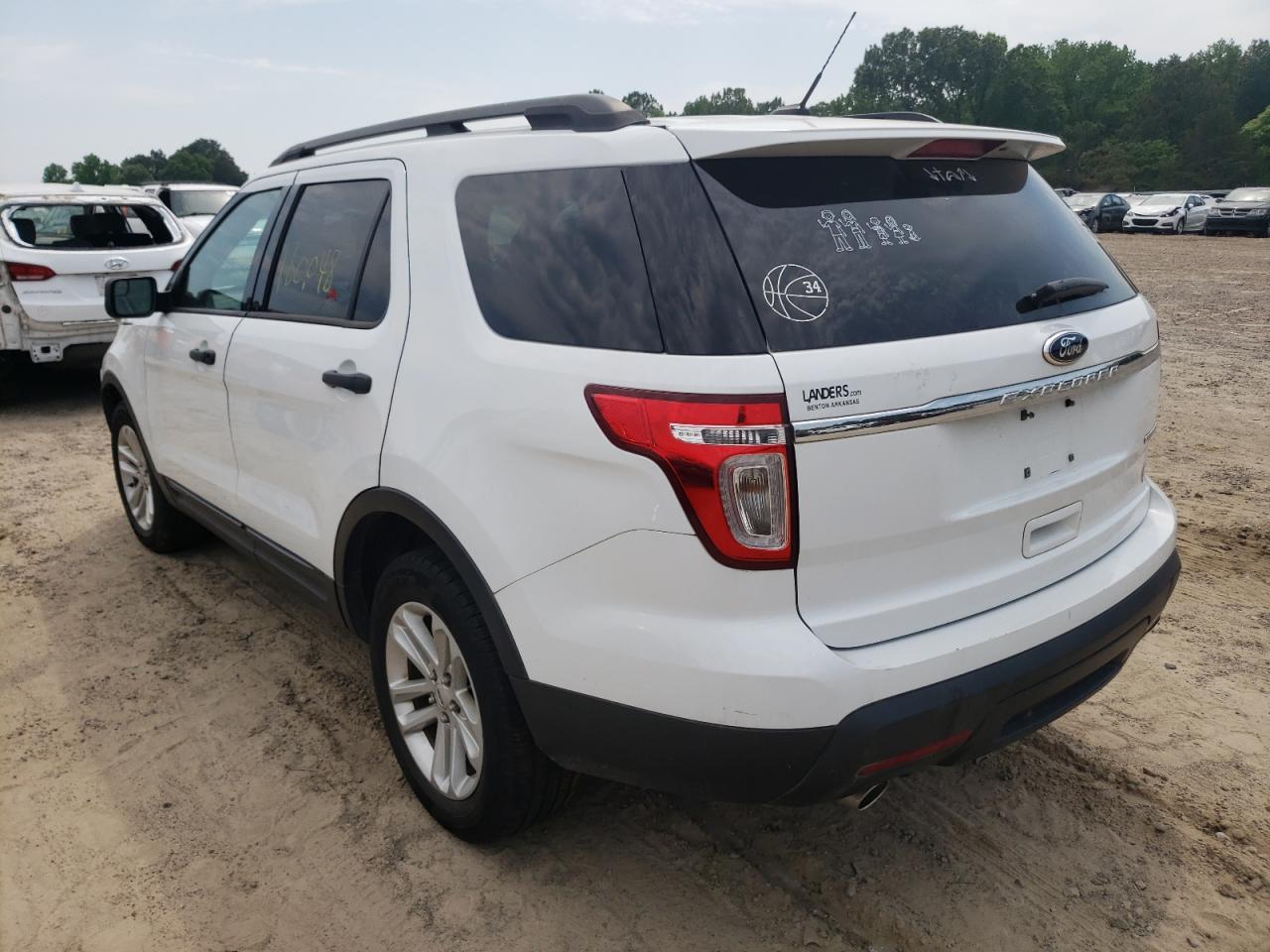 Photo 3 from auction – 2015 FORD EXPLORER with VIN 1FM5K7B87FGA38655