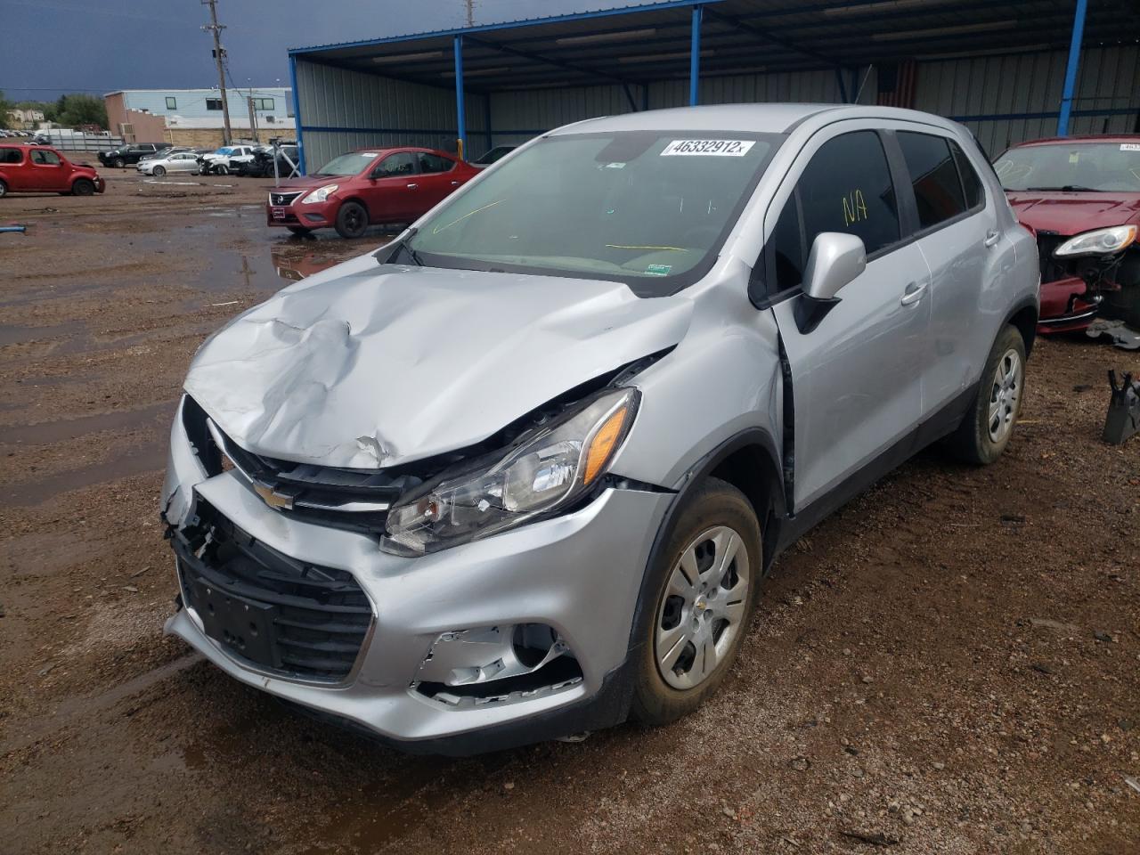 Photo 2 from auction – 2018 CHEVROLET TRAX LS with VIN 3GNCJKSB8JL233754