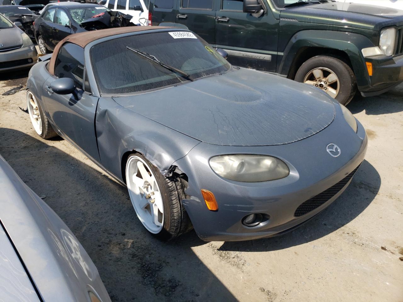 MAZDA MX-5 MIATA 2006 with VIN JM1NC25F160100896 - Photo from auction