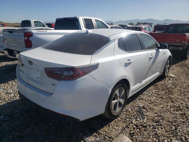 Photo 4 from auction – 2016 KIA OPTIMA HYB with VIN KNAGM4AD9G5096832