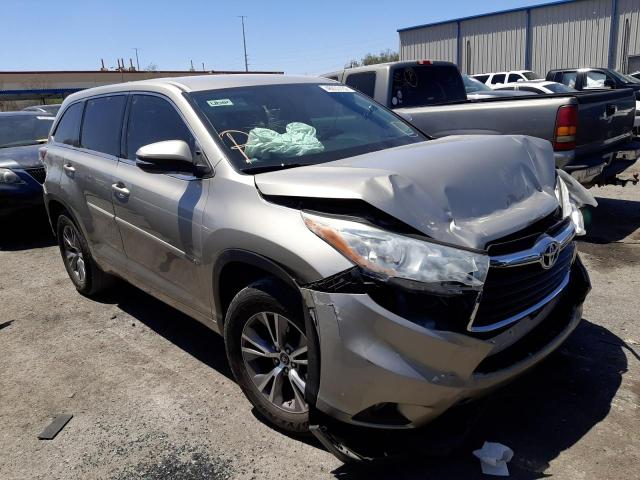 TOYOTA HIGHLANDER 2016 مع رقم تعريف المركبة 5TDZKRFH3GS152803 - صورة من المزاد