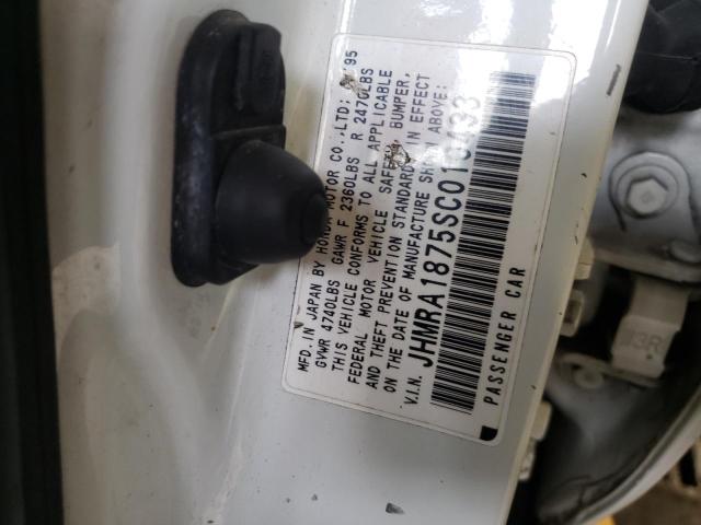 Photo 10 from auction – 1995 HONDA ODYSSEY EX with VIN JHMRA1875SC016433