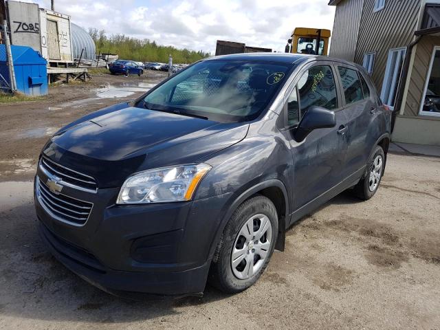 Photo 2 from auction – 2016 CHEVROLET TRAX LS with VIN 3GNCJKSB6GL268320