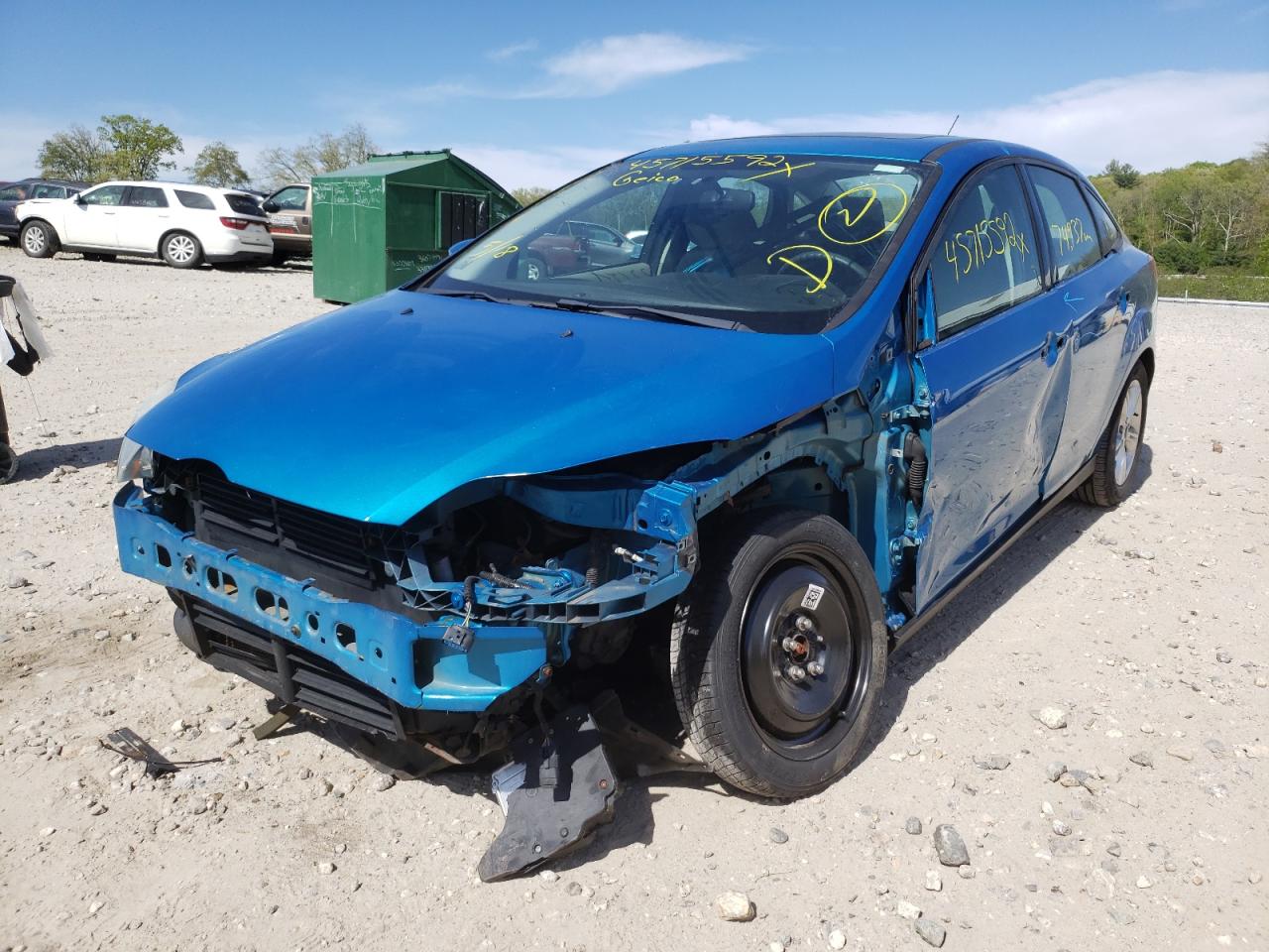 Photo 2 from auction – 2013 FORD FOCUS SE with VIN 1FADP3F20DL257970