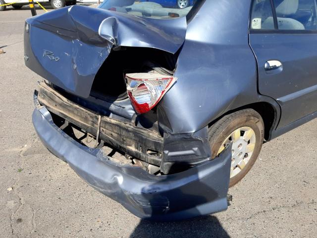 Photo 9 from auction – 2001 KIA RIO with VIN KNADC123016074147