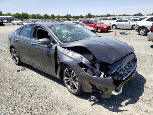 FORD FUSION TIT 2019 with VIN 3FA6P0K91KR115295 - Photo from auction