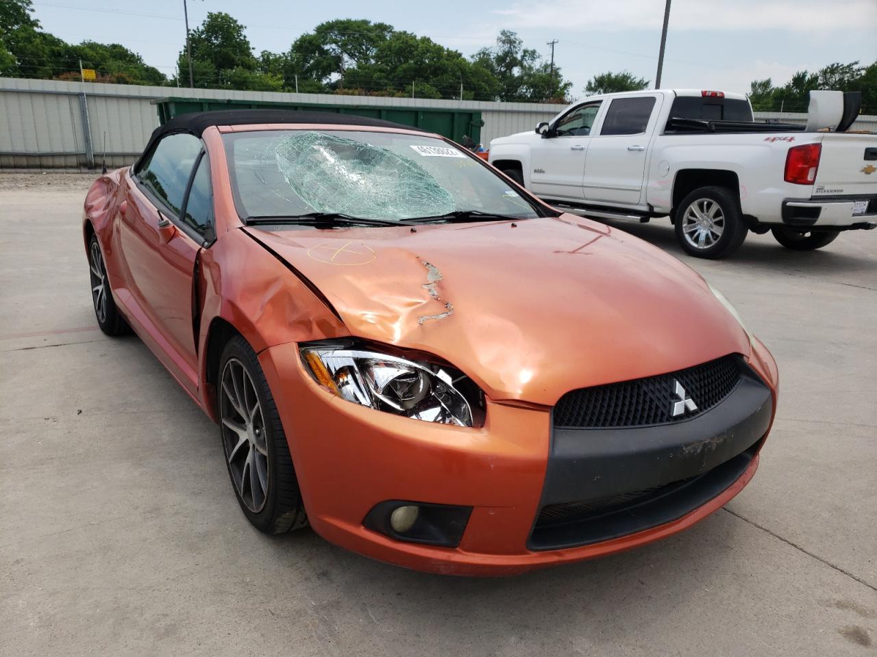 MITSUBISHI ECLIPSE SP 2012 with VIN 4A37L2EFXCE003166 - Photo from auction