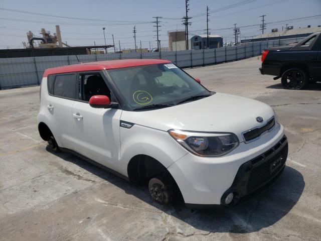 KIA SOUL + 2016 with VIN KNDJP3A53G7356200 - Photo from auction