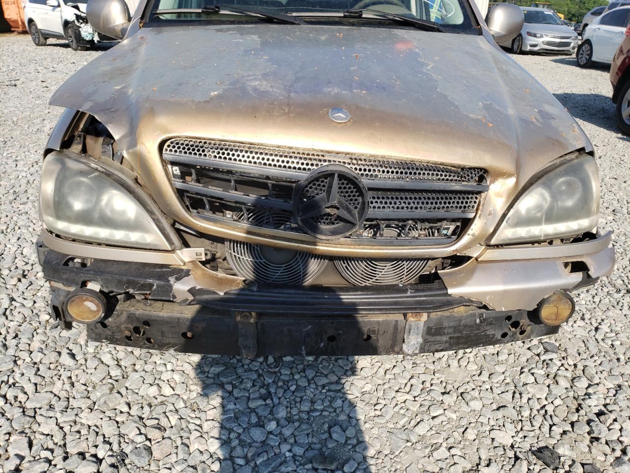 Photo 9 from auction – 2001 MERCEDES-BENZ ML 320 with VIN 4JGAB54E61A225614