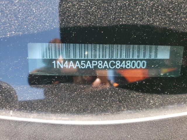 Photo 10 from auction – 2010 NISSAN MAXIMA S with VIN 1N4AA5AP8AC848000