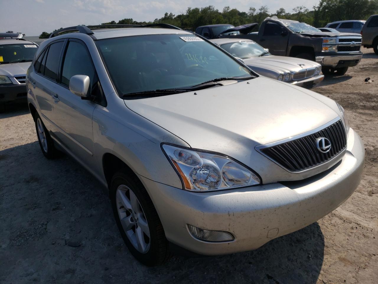 LEXUS RX 350 2007 with VIN 2T2GK31U37C012926 - Photo from auction