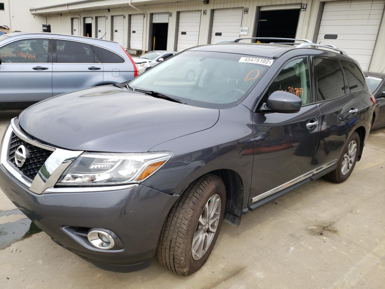 Photo 2 from auction – 2014 NISSAN PATHFINDER with VIN 5N1AR2MM4EC725623