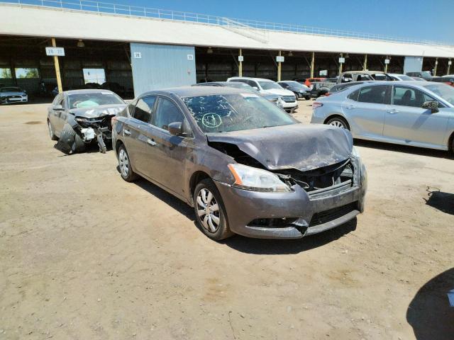 Photo 1 from auction – 2014 NISSAN SENTRA S with VIN 3N1AB7AP2EL691046