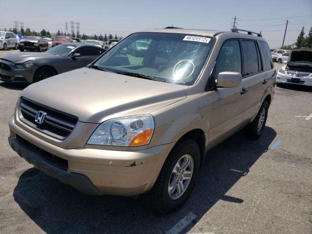 Photo 2 from auction – 2005 HONDA PILOT EXL with VIN 2HKYF18645H559786