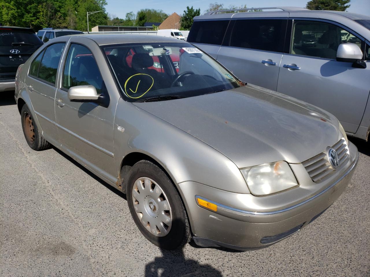VOLKSWAGEN JETTA GL 2004 with VIN 3VWRK69M34M075351 - Photo from auction