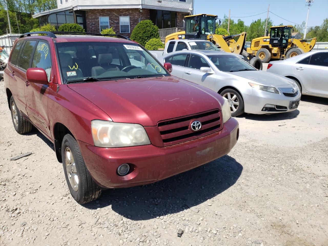 Photo 9 from auction – 2007 TOYOTA HIGHLANDER with VIN JTEGP21A970141202