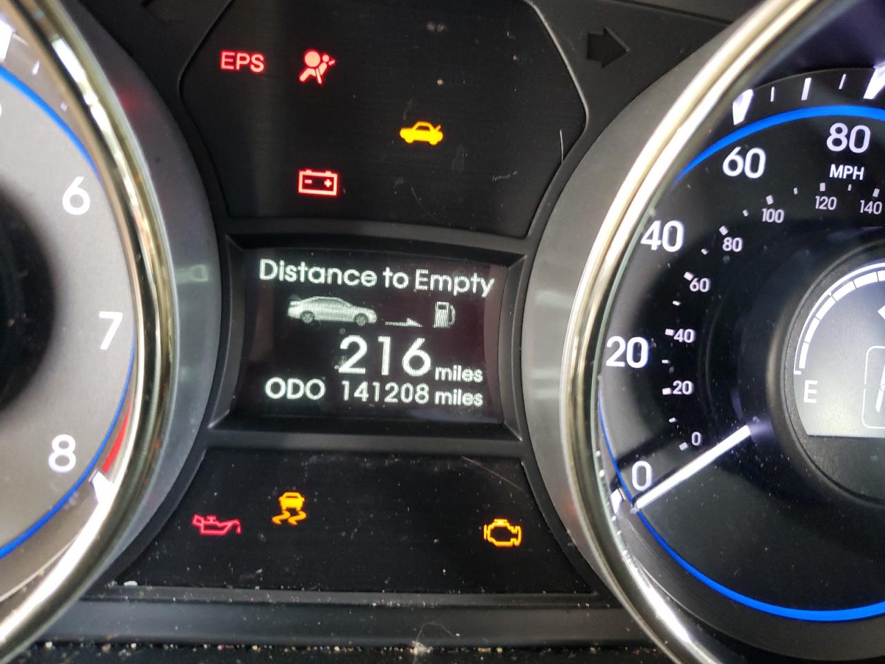 Photo 8 from auction – 2013 HYUNDAI SONATA SE with VIN 5NPEC4ACXDH621221