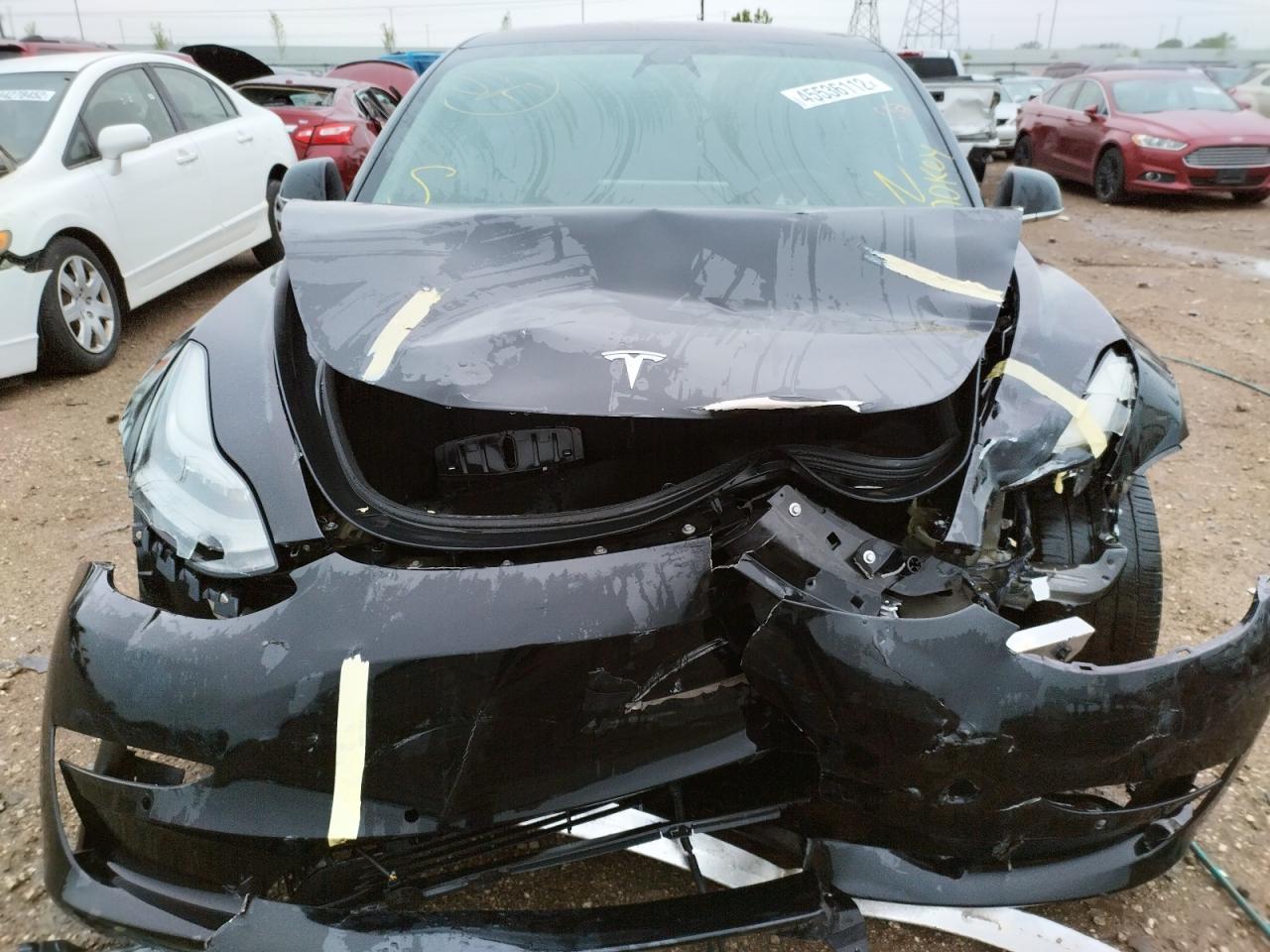 Photo 9 from auction – 2018 TESLA MODEL 3 with VIN 5YJ3E1EA1JF151955