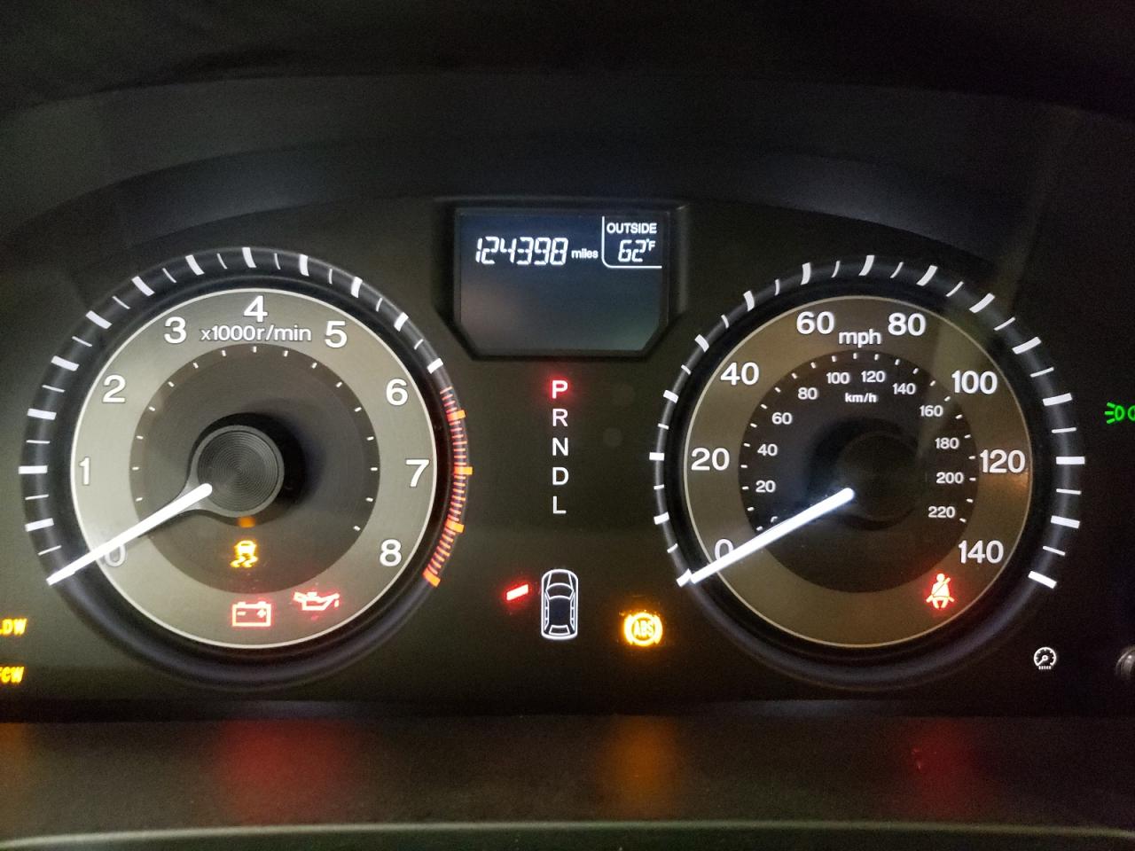 Photo 8 from auction – 2014 HONDA ODYSSEY EX with VIN 5FNRL5H68EB033521