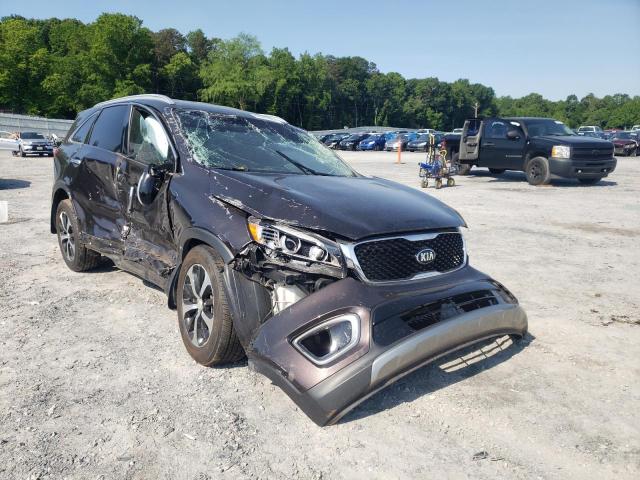 KIA SORENTO EX 2016 with VIN 5XYPH4A50GG147884 - Photo from auction
