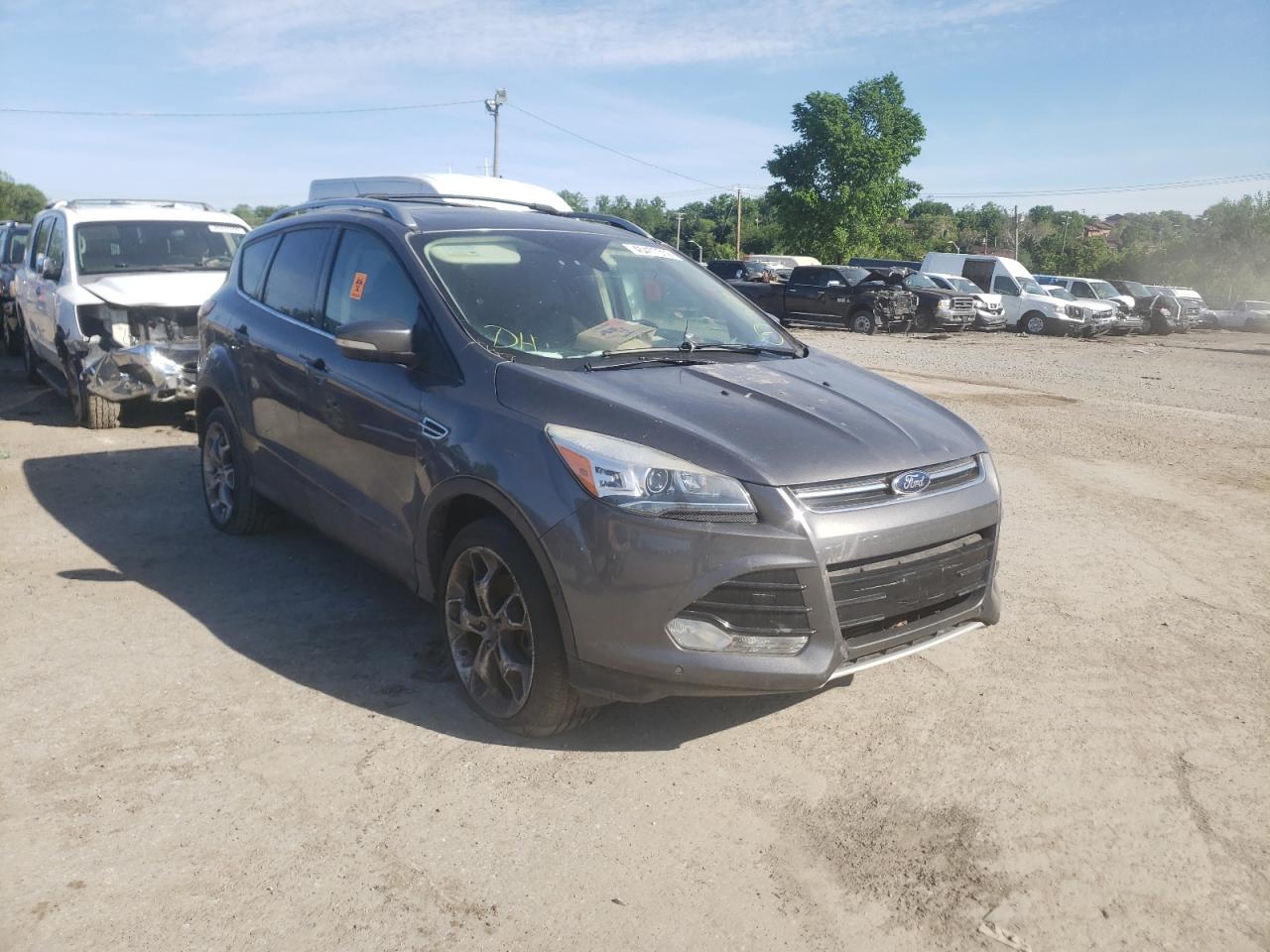 FORD ESCAPE TIT 2013 with VIN 1FMCU9J93DUD64989 - Photo from auction