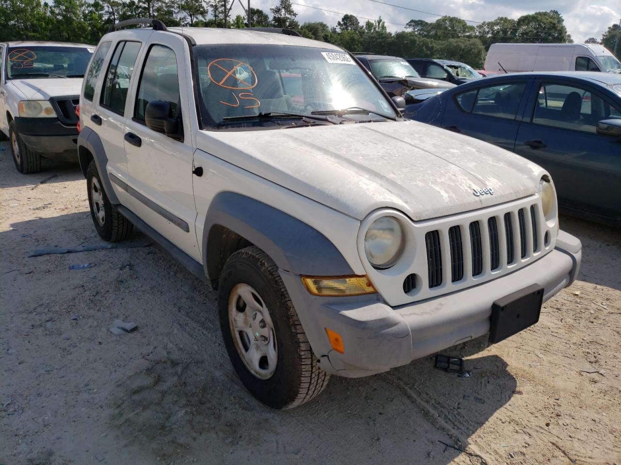 JEEP LIBERTY SP 2005 with VIN 1J4GL48K65W601057 - Photo from auction