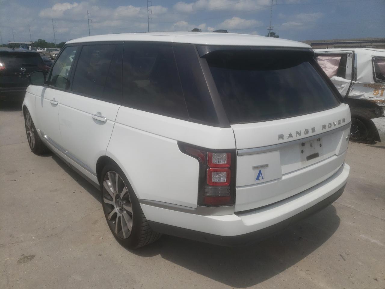 Photo 3 from auction – 2015 LAND ROVER RANGE ROVE with VIN SALGV3TF8FA197853