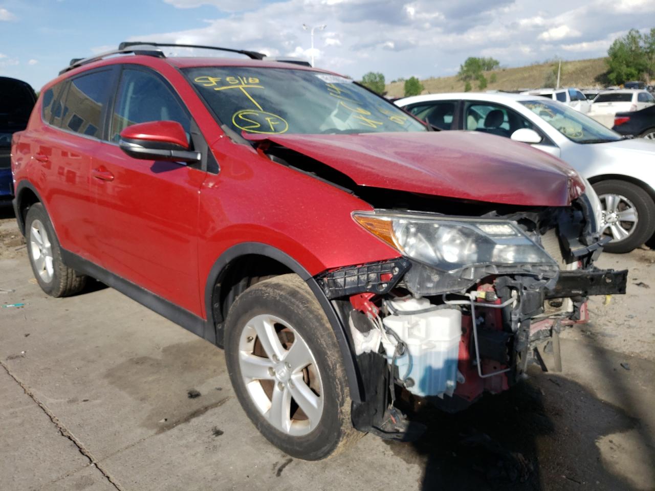 Photo 1 from auction – 2013 TOYOTA RAV4 XLE with VIN 2T3RFREV6DW028496