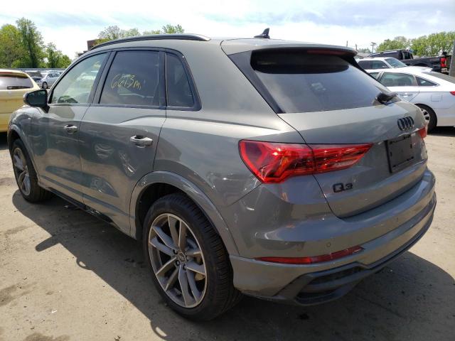 Photo 3 from auction – 2022 AUDI Q3 PREMIUM with VIN WA1DECF33N1008031