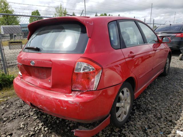 Photo 4 from auction – 2006 KIA SPECTRA5 with VIN KNAFE162365323266