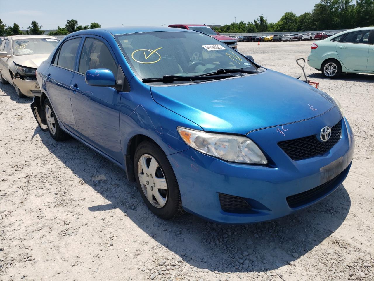 TOYOTA COROLLA BA 2010 with VIN 1NXBU4EE1AZ298119 - Photo from auction