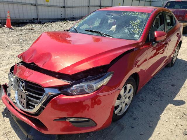 Photo 2 from auction – 2017 MAZDA 3 SPORT with VIN 3MZBN1U7XHM101432