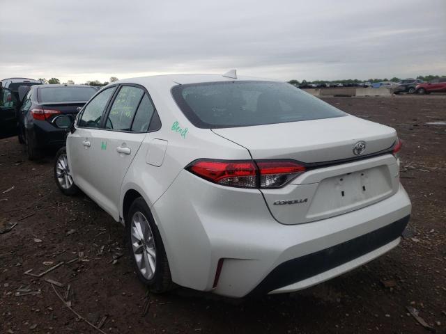 Photo 3 from auction – 2021 TOYOTA COROLLA LE with VIN 5YFVPMAE0MP210421