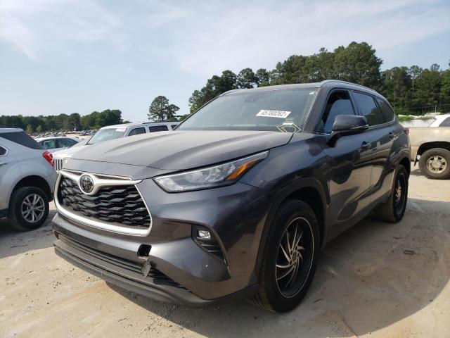 Photo 2 from auction – 2020 TOYOTA HIGHLANDER with VIN 5TDGZRAH4LS030892