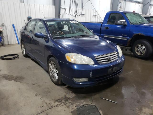 TOYOTA COROLLA 2004 with VIN 1NXBR32EX4Z278360 - Photo from auction