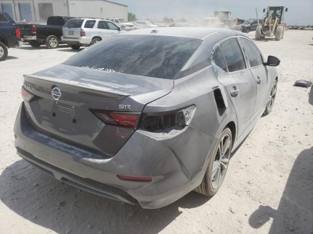 Photo 4 from auction – 2022 NISSAN SENTRA SR with VIN 3N1AB8DV2NY233025
