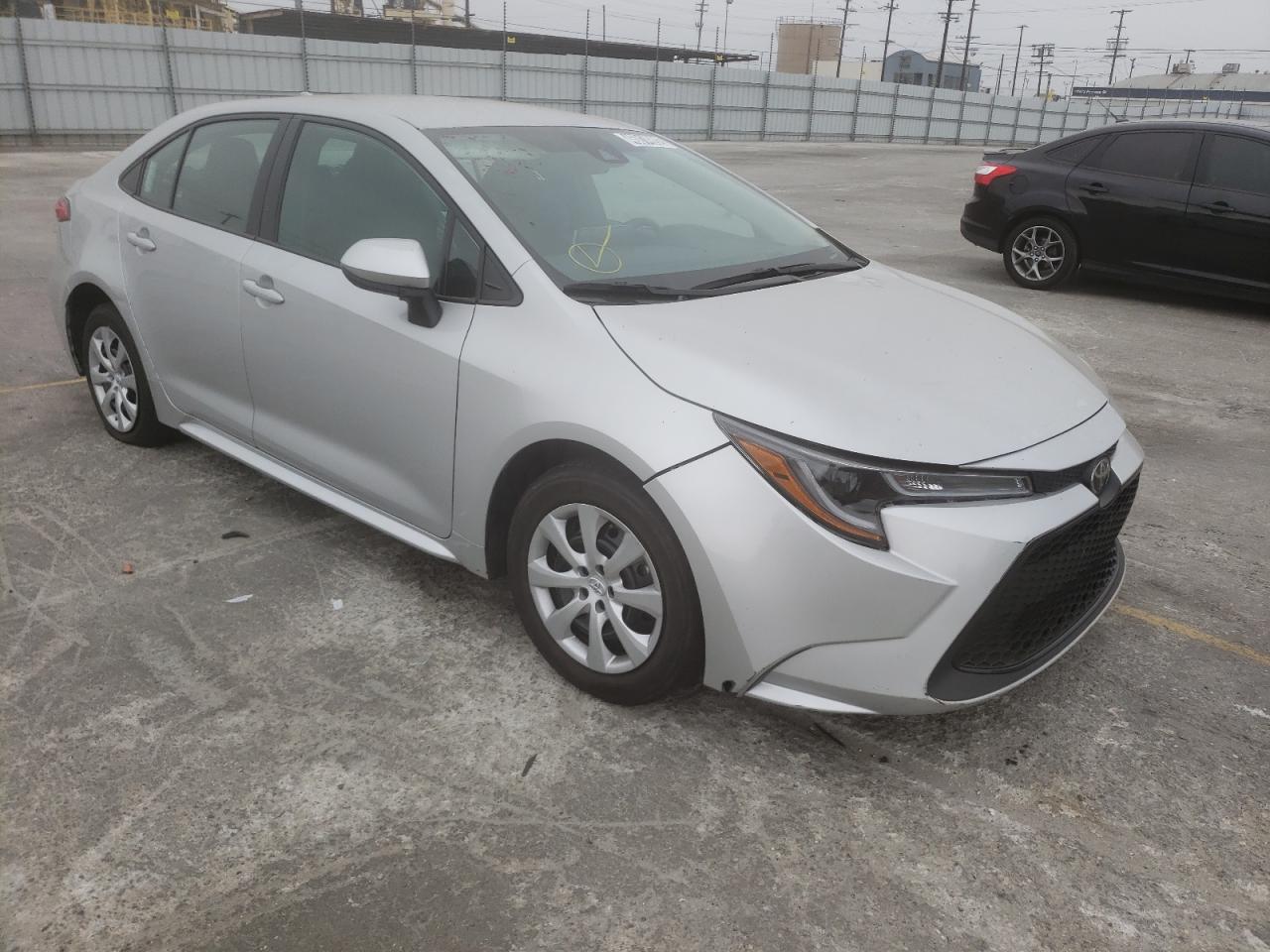 TOYOTA COROLLA LE 2021 with VIN 5YFEPMAE6MP203635 - Photo from auction