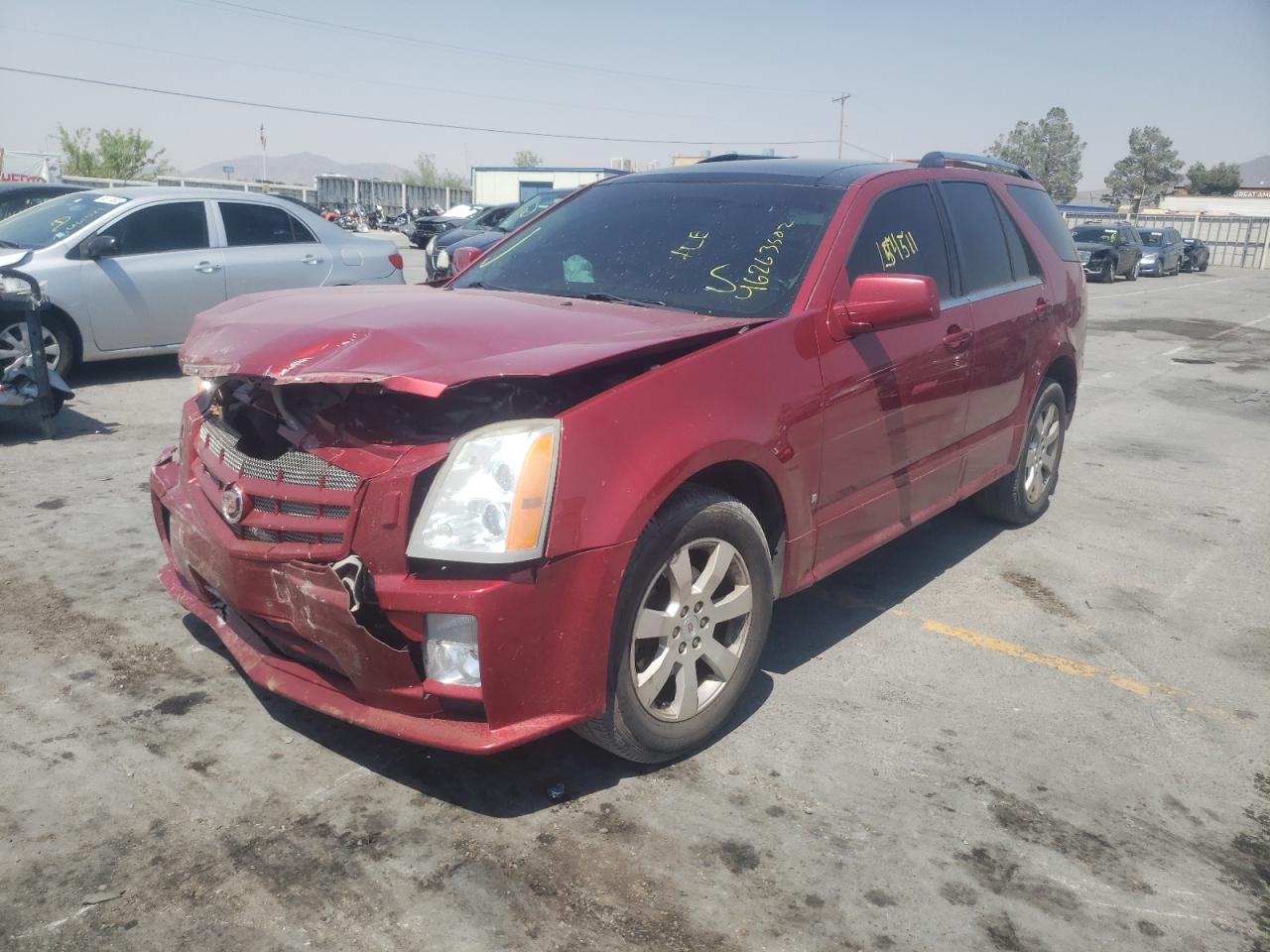 Photo 2 from auction – 2008 CADILLAC SRX with VIN 1GYEE637X80106187