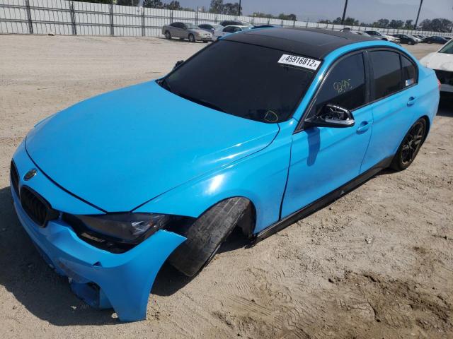 Photo 2 from auction – 2014 BMW 3 SERIES with VIN WBA3A5G50ENP33391
