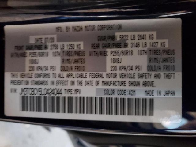Photo 10 from auction – 2020 MAZDA CX-9 TOURI with VIN JM3TCBCY5L0424044