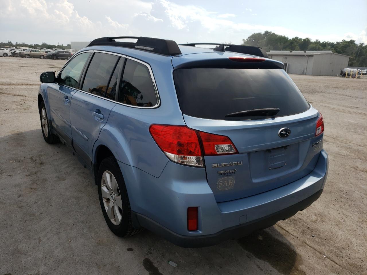 Photo 3 from auction – 2012 SUBARU OUTBACK 2. with VIN 4S4BRBKC9C3232600